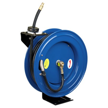 CYCLONE Pneumatic 50 ft. x 3/8 in. Retractable Air Hose Reel CP3688